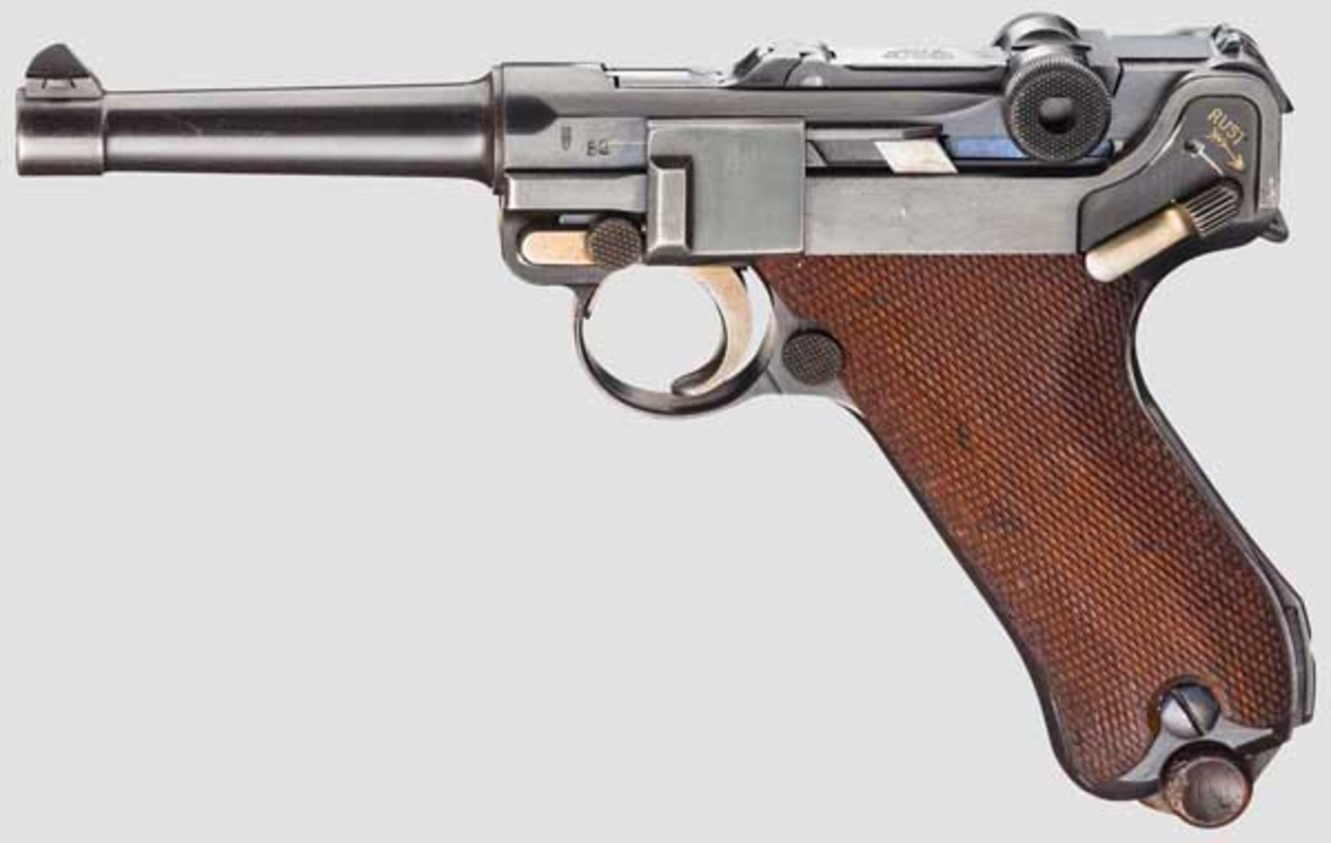 Parabellum Dutch Navy DWM/Mauser 1931 Kontrakt ("Automatic Pistol No. 1") Kal. 9 mm Para, Nr.