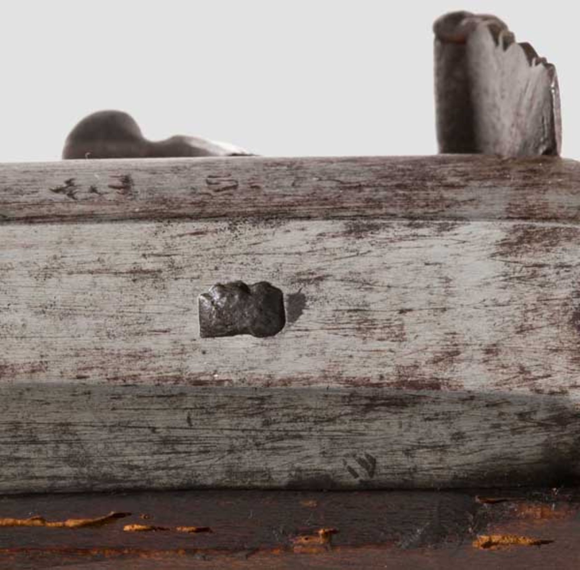 Luntenschloss-Wallbüchse, Suhl, Mitte 17. Jhdt. Achtkantiger, nach geschnittenem Baluster in rund - Bild 3 aus 5
