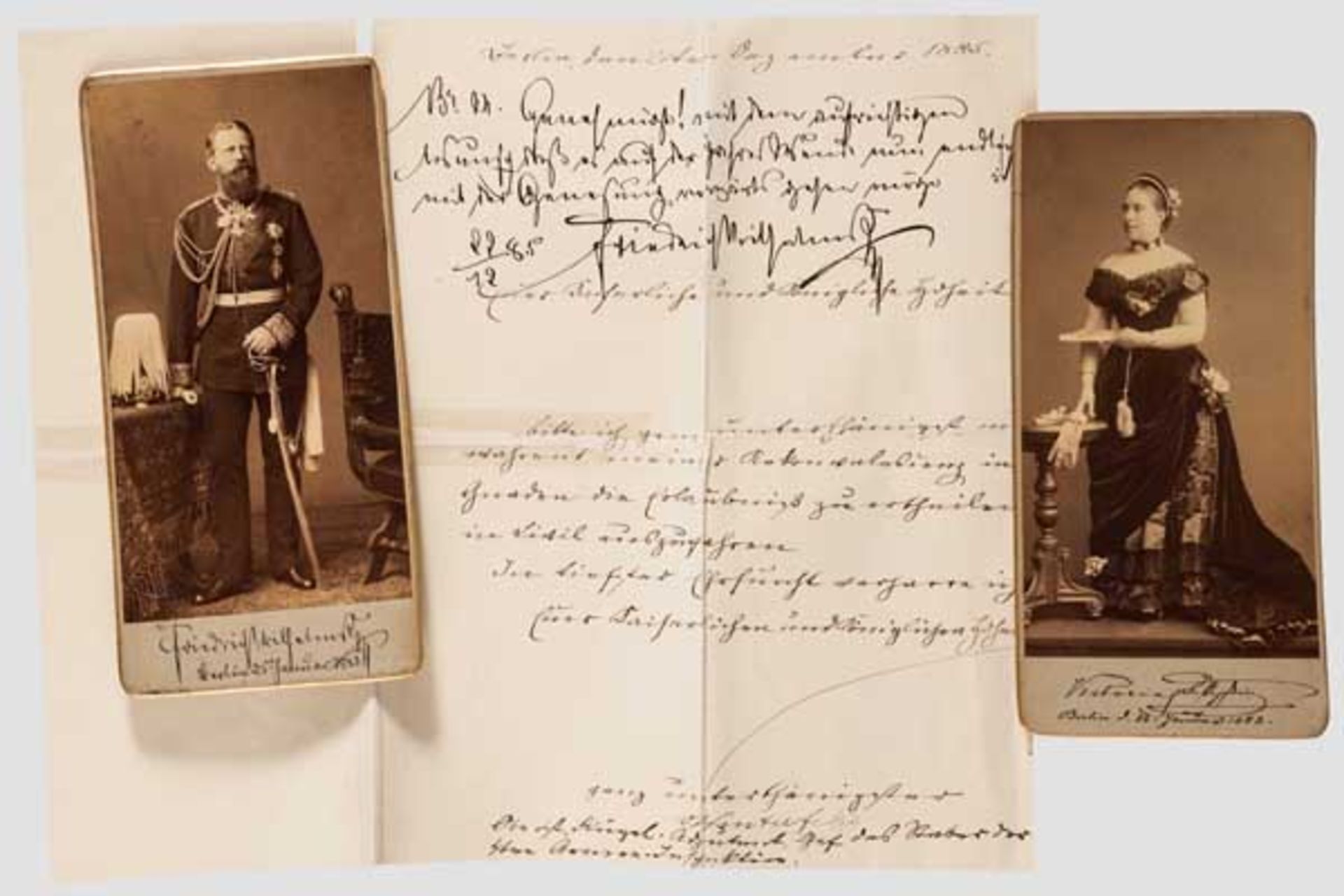 Kronprinz Friedrich Wilhelm von Preußen (1831 - 1888) - persönliches preußisches Petschaft Das - Bild 4 aus 4