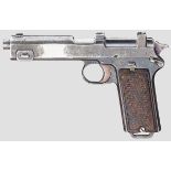 Pistole Automat Mod. 1912, Steyr Kal. 9 mm Steyr, Nr. 3531b. Nicht nummerngleich. Lauf matt.