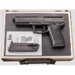 Heckler & Koch Mark 23, im Koffer Kal. .45 ACP, Nr. 23-009957. Nummerngleich. Hartverchromter