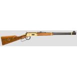 Winchester Mod. 1894, Commemorative "Golden Spike" Kal. .30-30 Win., Nr. GS66794. Blanker lauf,