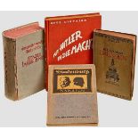 Adolf Hitler - Lot of four books Mit Hitler in die Macht by Otto Dietrich with dedication "My Führer