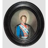 Jean Baptiste de Verger (1762 - 1851) - kleines Portraitgemälde In bayerischer Uniform und mit