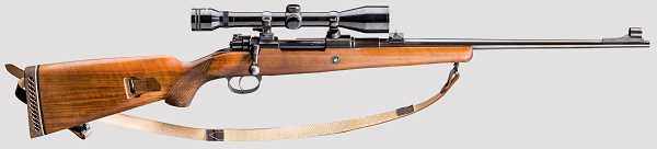 Repetierbüchse Mauser Mod. 98, Brigant, mit ZF Tasco Kal. 8 x 57 IS, Nr. 2021. Blanker Lauf, Länge