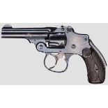 Smith & Wesson .32 Safety Hammerless, 3rd Model Kal. .32 S & W, Nr. 219824. Nummerngleich. Blanker