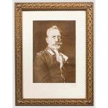 Kaiser Wilhelm II. - Geschenkportrait 1932 Gerahmtes großes Foto auf Silbergelatine-Papier, mit