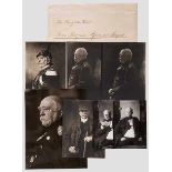 Prinzessin Alfons von Bayern - fünf Bismarck-Portraitaufnahmen des Ateliers Lenbach Stereofotografie