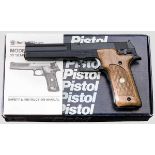 Smith & Wesson Mod. 422, ".22 Single Action Target", im Karton Kal. .22 l.r., Nr. TCL7543. Blanker