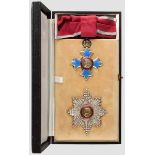 The Most Excellent Order of the British Empire - Knight Grand Cross (GBE) - Ordensset in Garrard-