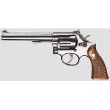 Smith & Wesson Mod. 17, "The K-22 Masterpiece" Kal. .22 l.r., Nr. K415627. Blanker Lauf, Länge 6".