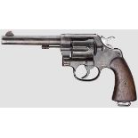 Colt New Service, British Contract Kal. .45 Eley, Nr. 122709. Blanker Lauf, Länge 5-1/2".