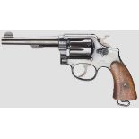 Smith & Wesson M & P, Polizei Bayern Kal. .38 S & W, Nr. V666397. Blanker Lauf, Länge 5".