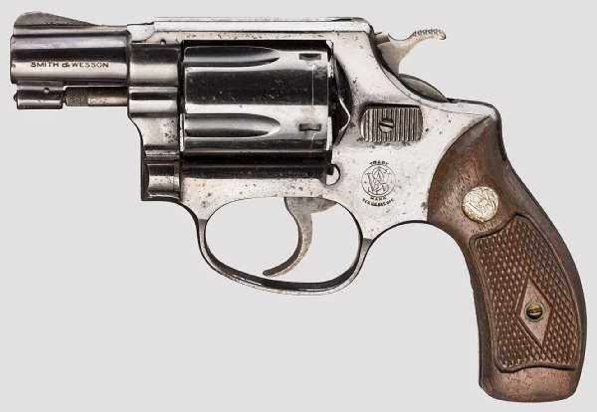 Smith & Wesson Pre-Model 36, "The .38 Chief's Special" Kal. .38 S & W Spl., Nr. 95938.