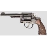 Smith & Wesson M & P, Victory-Modell Kal. .38 S & W Spl., Nr. V661270. Nummerngleich. Blanker