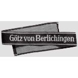 Ärmelband "Götz von Berlichingen" für Mannschaften/Unterführer der 17. SS-Panzergrenadier-Division