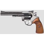 Revolver Korth Mod. 1969, Serie 24 Kal. .22 l.r., Nr. 24984. Nummerngleich. Spiegelblanker,