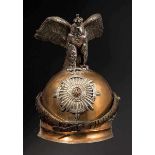 Helm M 1867 für Mannschaften der Regimenter Garde du Corps und Garde-Kürassiere in