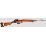 Enfield No. 5 Mk I, "Jungle Carbine" Kal. .303 brit., Nr. X5514. Nummerngleich. Spiegelblanker Lauf,