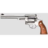 Ruger Redhawk, Stainless Kal. .44 Mag., Nr. 500-07154. Blanker Lauf, Länge 7-1/2". Sechsschüssig.