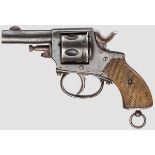 Bulldog-Revolver Le Page Kal. .320, Nr. 21. Blanker, vierfach gezogener Lauf, Länge 63 mm.