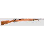 Kurzgewehr Husqvarna Mod. 1938 Kal. 6,5 x 55, Nr. 621534. Nummerngleich. Blanker Lauf mit