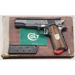 Colt's Mark IV / Series 70 / Gold Cup National Match, im Karton Kal. .45 ACP, Nr. 70N47128.