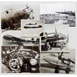 Fotoalben Piloten der Luftwaffe und Dornier Do.217 Fotoalbum mit ca. 50 Fotos, überwiegend Repro,