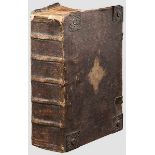 Große Bibel, Johann Andreas Ender, Nürnberg, 1747 Zweifarbiger Titel, mehrere ganzseitige