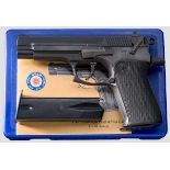 Star Mod. 30 M I, Starfire, in Box Kal. 9 mm Luger, Nr. 1713720. Blanker Lauf, Länge 110 mm. 15-