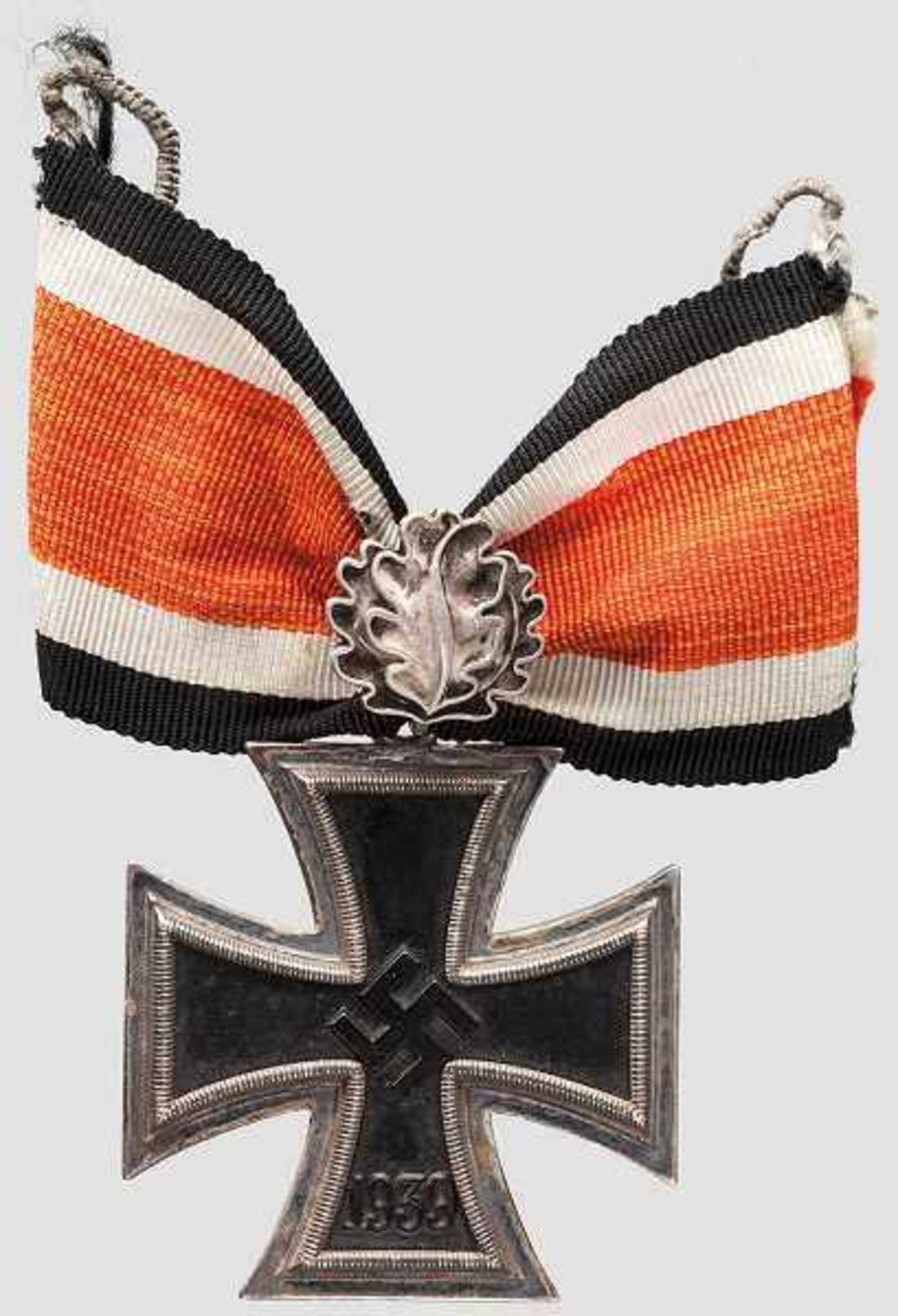 Ritterkreuz des Eisernen Kreuzes mit privatem Eichenlaub Ritterkreuz in früher C.E. Juncker-