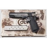 Colt's MK IV / Series 70, Gold Cup National Match, im Karton Kal. .45 ACP, Nr. 23007N70. Blanker