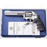 Smith & Wesson Mod. 617-6, "K-22 Masterpiece Stainless Full Lug PLUS" (10-shot Stainless