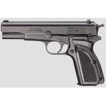 FN HI-Power - Industria Argentina Kal. 9 mm Luger, Nr. 339312. Nummerngleich. Blanker Lauf. 13-