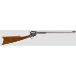 American Match Carbine, Hege-Uberti Kal. .45 Colt, Nr. 06026. Blanker Lauf, Länge 46 cm.