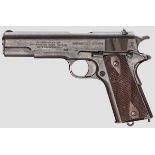 Colt Mod. 1911, Springfield Armory Kal. 45 ACP, Nr. 120076. Fast blanker Lauf, Länge 5".