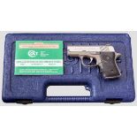 Colt Pocket Nine - Series 90 -, im Koffer Kal. 9 mm Luger, Nr. NP04371. Blanker Lauf, Länge 3".