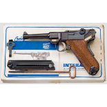 Parabellum Mauser Mod. 29/70, Interarms, im Karton, mit Tasche Interarms Kal. 9 mm Luger, Nr. 11.