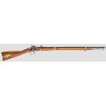 Remington Mod. 1863 Zouave Rifle, Antonio Zoli Kal. .58 Perk., Nr. 19930. Blanker Lauf, Länge 33" (