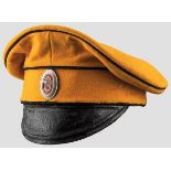 Schirmmütze für Unteroffiziere und Mannschaften des 7. Kinburnsky Grenadierregiments Gelbes Tuch,