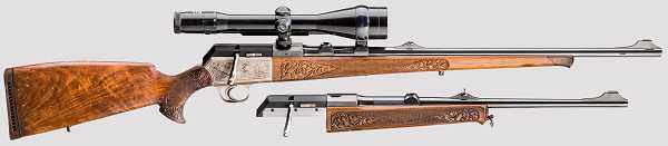 Repetierbüchse Blaser Mod. SR 850/88 Luxus mit WL und ZF Zeiss, im Koffer Kal. .300 Weath.Mag., - Image 2 of 6