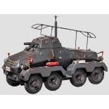 Grauer Hellemeister Achtrad-Panzerspähwagen Achtrad-Panzerspähwagen, Hellemeister, 7 cm-Serie,