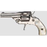 Revolver AE, deutsch, um 1880 Kal. .22 kurz, Nr. 5. Kipplauf matt, Länge 60 mm. Sechsschüssig. SA.