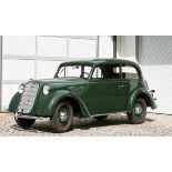 Opel Olympia Baujahr: 1936, vier Zylinder, 1279 cm³ Hubraum, 26 PS. Fahrgestell-Nr. 237-20006.