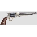 Remington New Model Army, Hege-Uberti Kal. .44 Perk., Nr. 27767. Blanker Oktogonlauf, Länge 8".