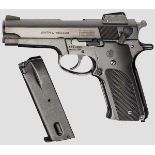 Smith & Wesson Mod. 559, "9 mm 14-Shot Autoloading Pistol" Kal. 9 mm Luger, Nr. A711220. Blanker