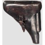 Koffertasche zur Pistole 08 aus Revolvertasche M/85 Änderung nach Anweisung von 1909 in eine