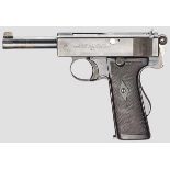 Webley & Scott Mark I, Military Model, Commercial Kal. .455 Webley Auto, Nr. 97520. Blanker Lauf.