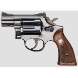 Smith & Wesson Mod. 15-2," The K-38 Combat Masterpiece" Kal. .38 S & W Spl., Nr. AC218R. Blanker