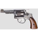 Smith & Wesson M & P, Victory-Model, Behörde Kal. .38 S & W Spl., Nr. V328832. Nummerngleich.